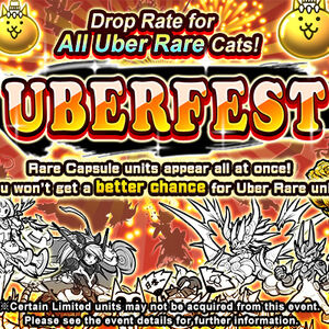 Uberfest Gacha Event Battle Cats Wiki Fandom