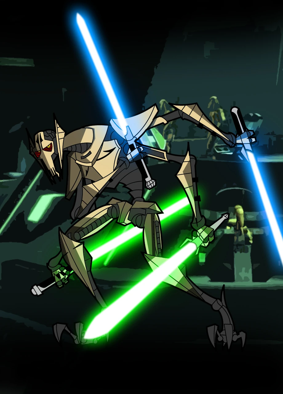 General Grievous Clone Wars Battle Droids Wiki Fandom