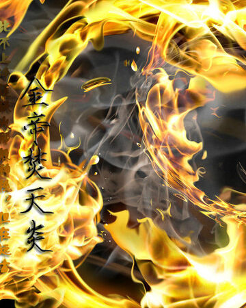 Gold Emperor Incinerating Heavenly Flame Battle Through The