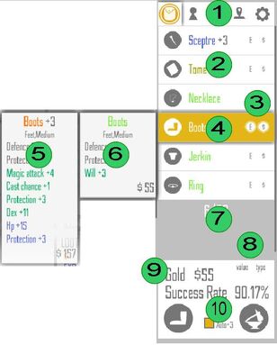 Inventory Panel