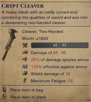 Crypt cleaver 0