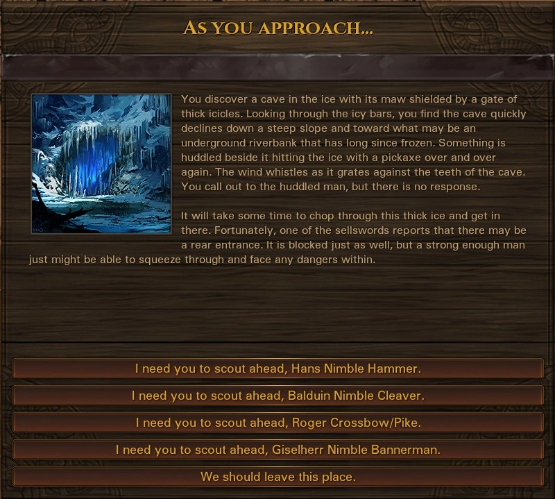 Icy Cave Battle Brothers Wiki Fandom