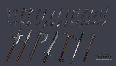 Melee Weapons | Battle Brothers Wiki | FANDOM Powered By Wikia