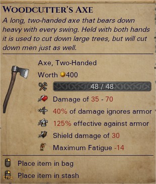 Woodcutter's axe 0