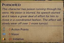 Poisoned effect