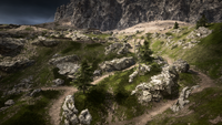 Monte Grappa Frontlines Hillside