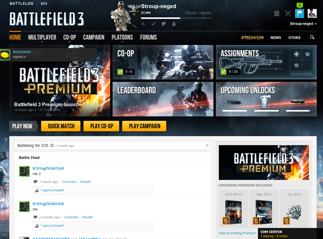 Image - Battlelog-new.jpg | Battlefield Wiki | FANDOM powered by Wikia