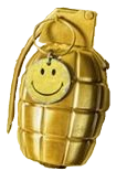 BFBC GOLD FRAG GRENADE