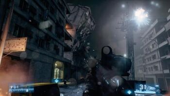 BF3 uprising building collapsing