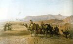 Camel corps at Magdhaba