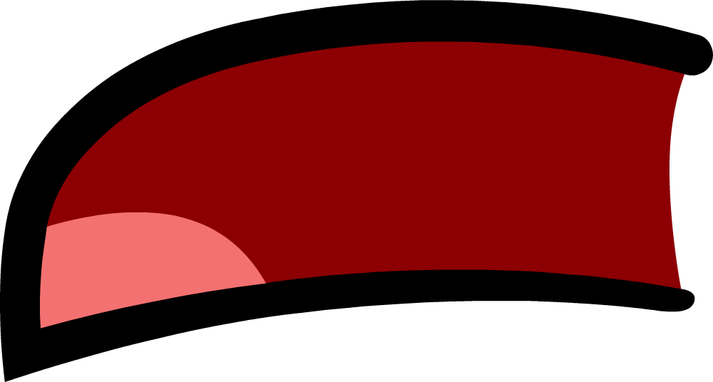 Bfdi Mouth Bfdi Mouth Spongy Mouth Closed Smile Kid Bfdi Chewing