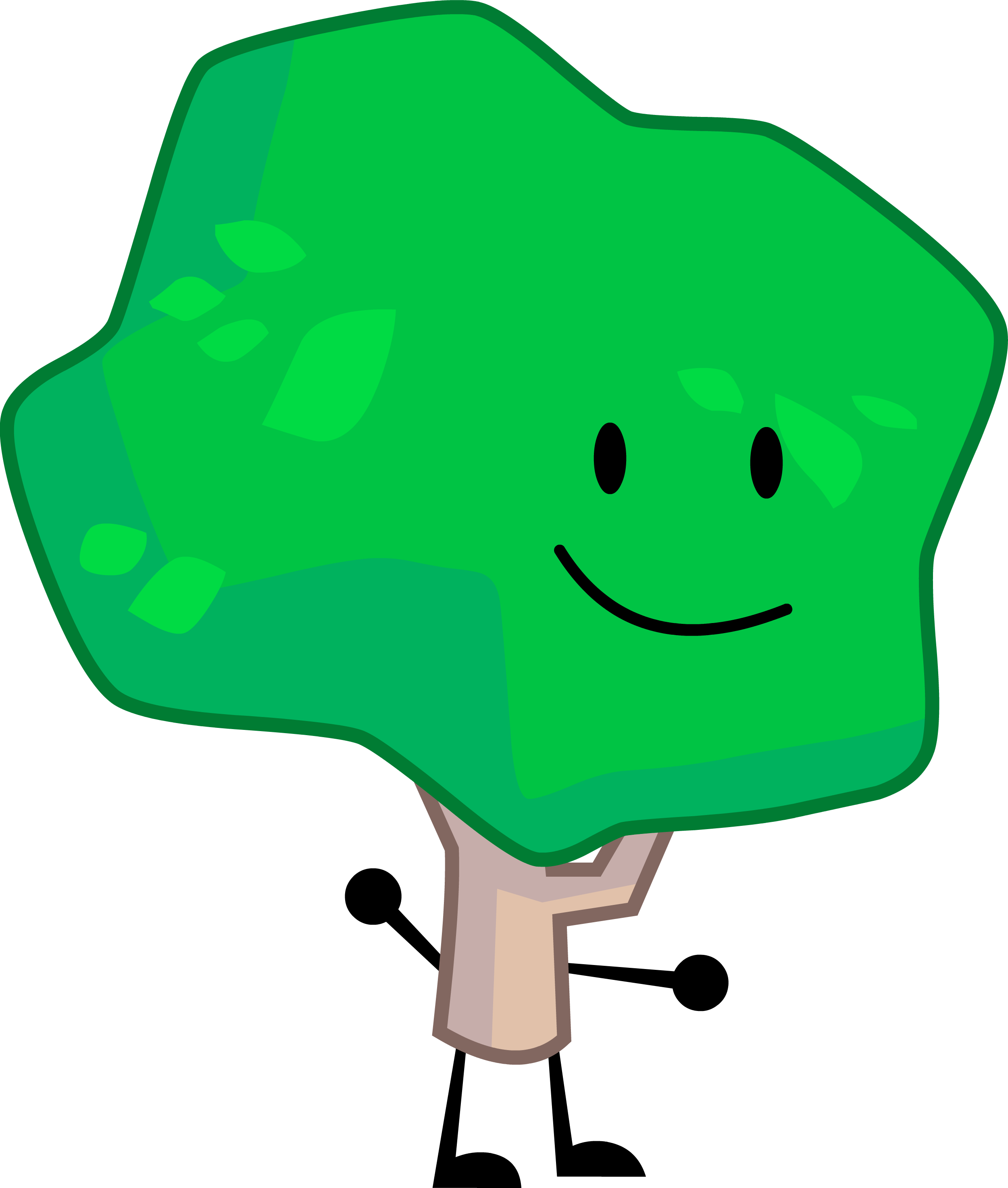Spruce Tree Bfdi Recommended Characters Wiki Fandom Clip Art Png ...