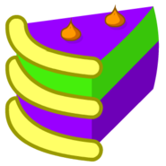 Slice of yoylecake