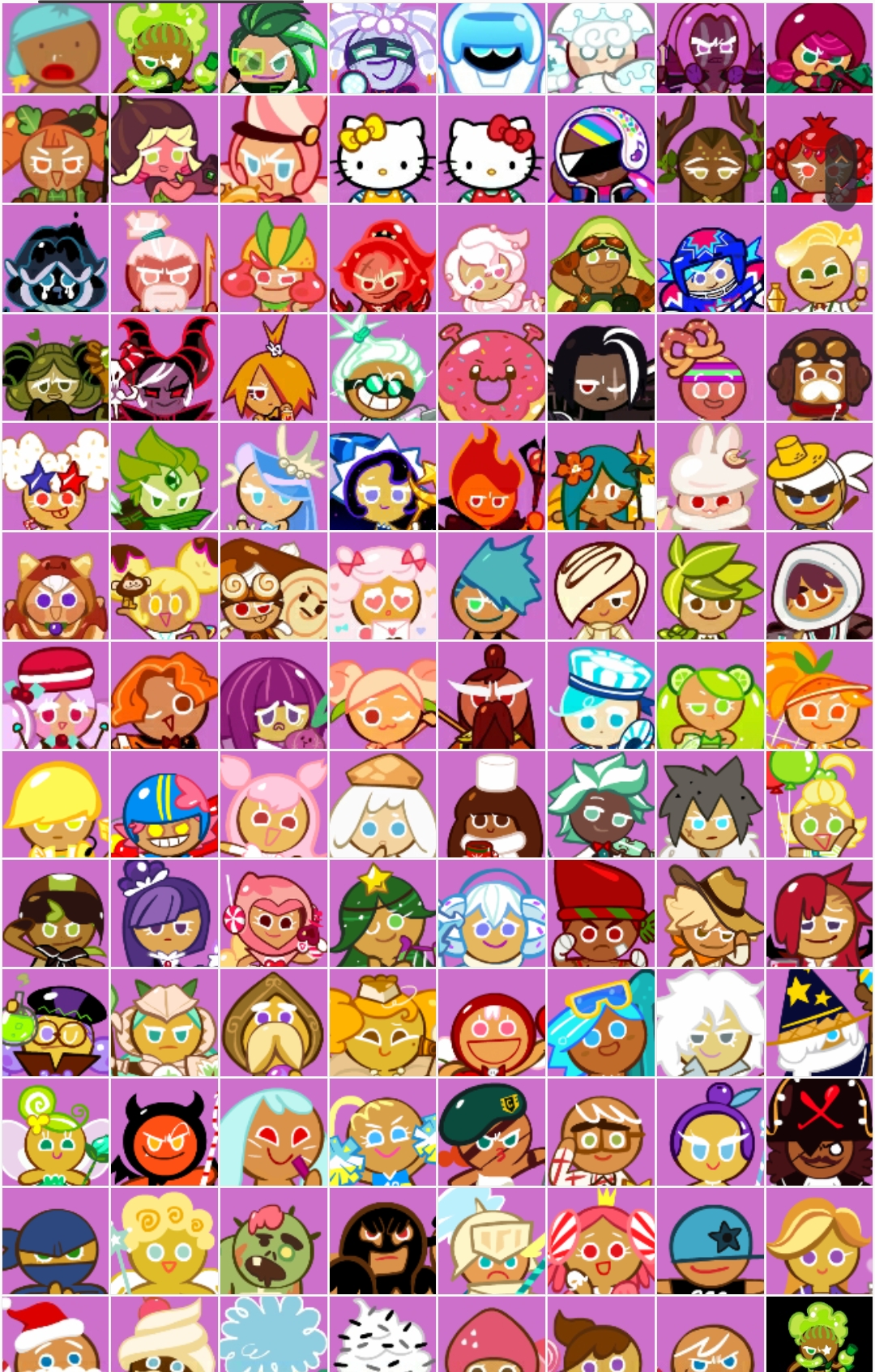 cookie run kingdom character list