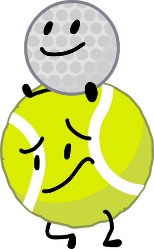 Golf Ball and Tennis Ball | Battle for Dream Island Wiki | Fandom