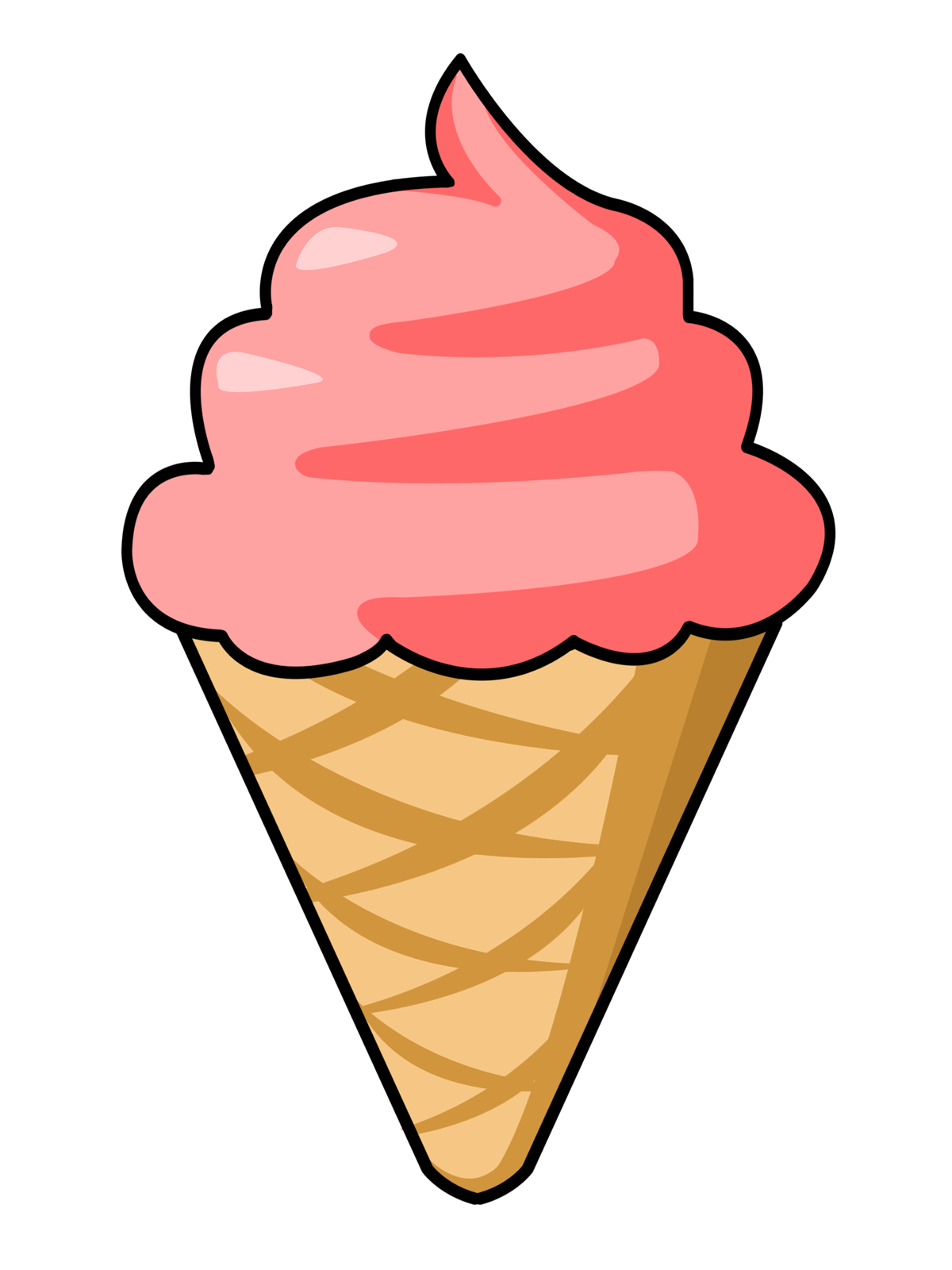 Image result for ice cream cartoon pic