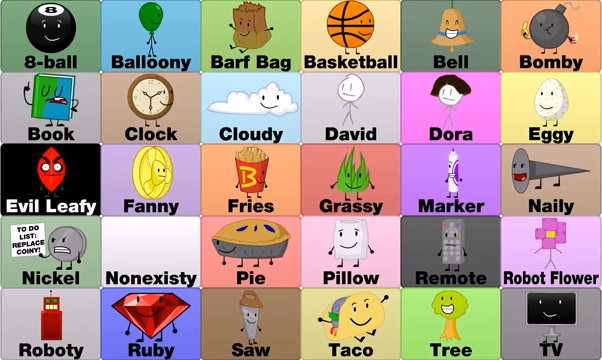 All Bfdi Characters Tier List