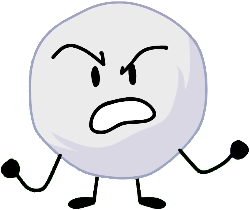 Image Snowball In Bfb 11png Battle For Dream Island Wiki Fandom Powered By Wikia
