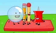 Bubble Pencil Match and Pin
