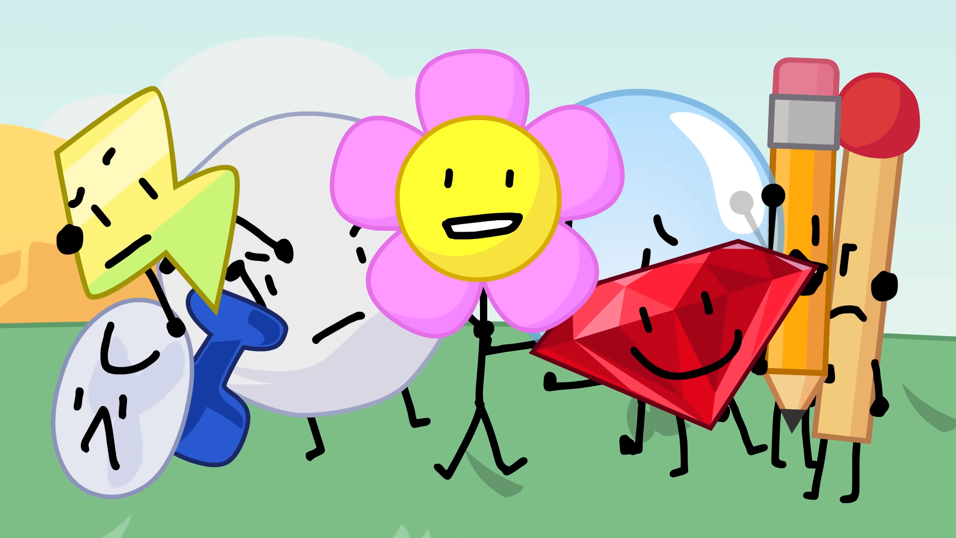 Bfdi sound. BFDI BFDIA. BFDI Battle for Dream Island. Фоур BFDI. BFDI герои.