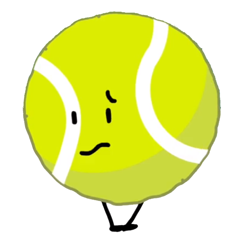 Ball персонаж. Теннисный мяч Battle for Dream Island. BFB Tennis Ball. BFDI Tennis Ball x Golf Ball. BFB мяч для гольфа.