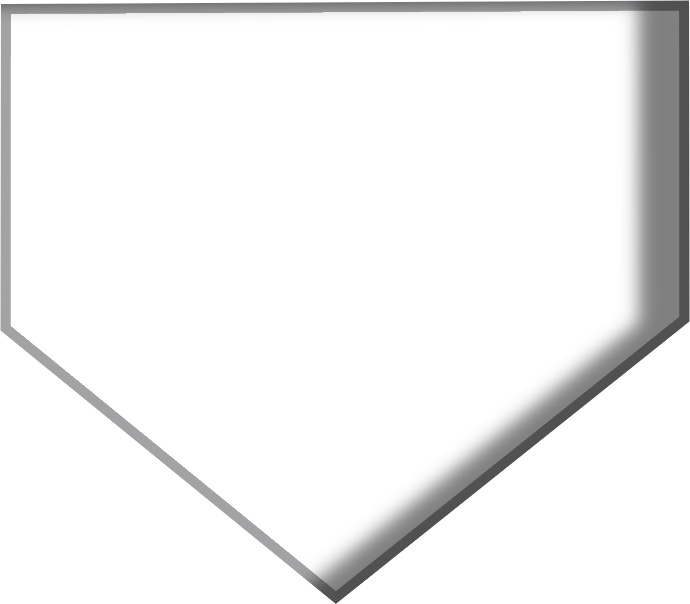 size of home plate
