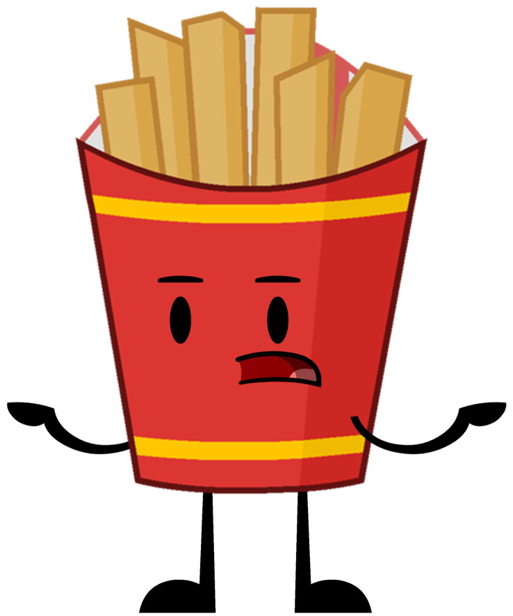 Image - Fries (OC Pose).png | Object Shows Community | FANDOM Powered ...