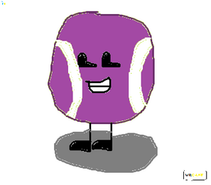 Purple Tennis Ball (VRchat)