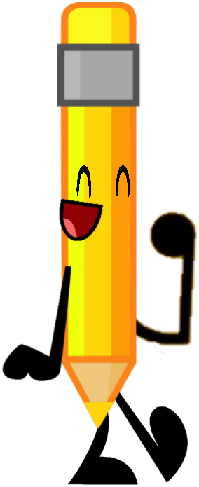 Download Image - Yellow Pencil .png | Object Shows Community | FANDOM powered by Wikia