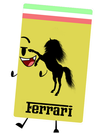 Ferrari Cartoon Logo