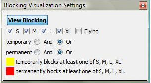 Blockin Visualization Settings