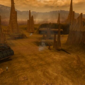 Geonosis Dust Plains Star Wars Battlefront Wiki Fandom