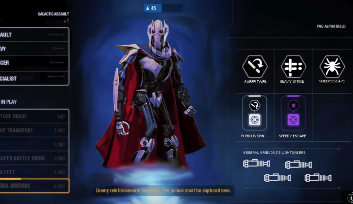 Star Wars Battlefront I, II, III: Гривус ворвался в Star Wars Battlefront 2