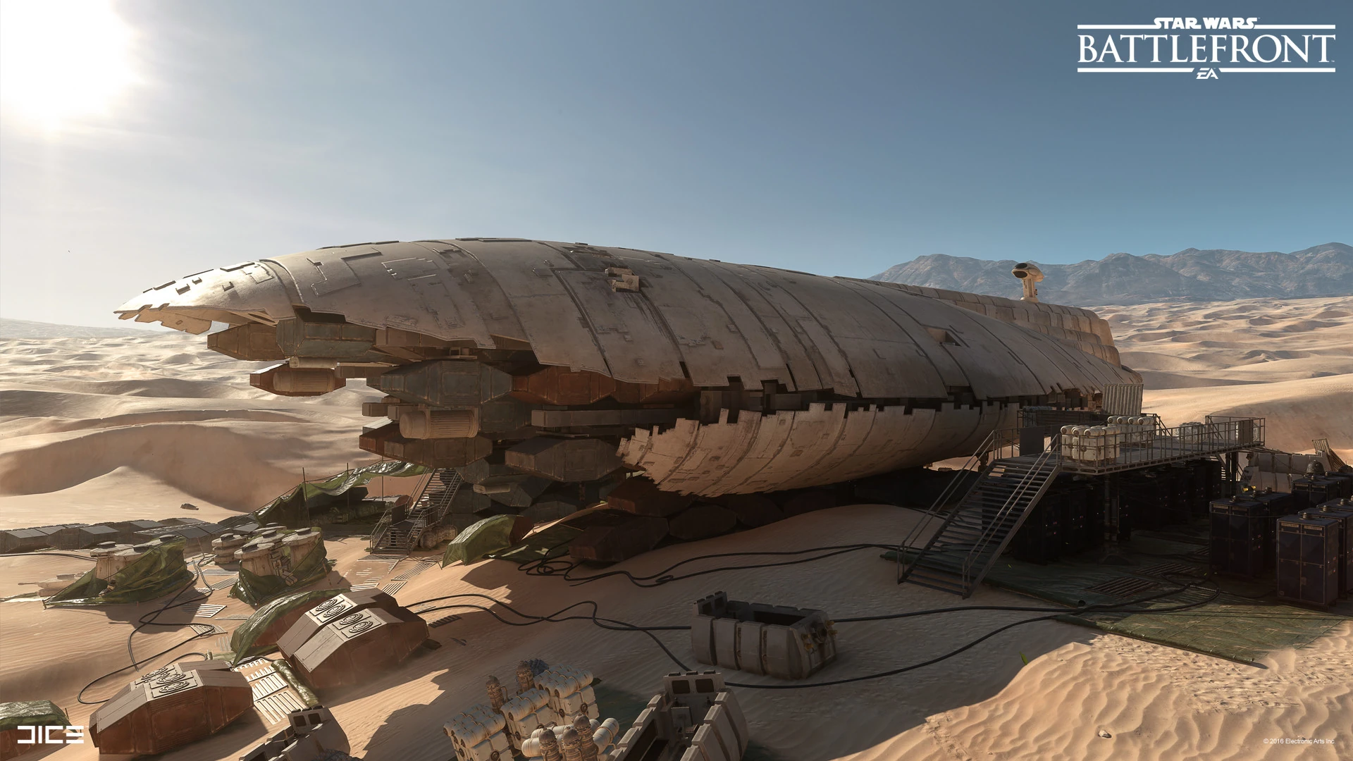 Tatooine Dune Sea Exchange Star Wars Battlefront Wiki Fandom