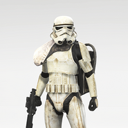 sandtrooper white pauldron