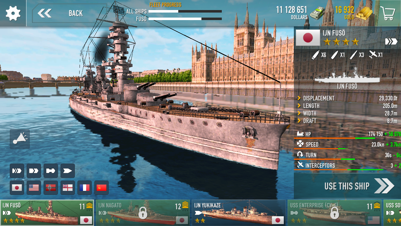ijn fuso battle of warships