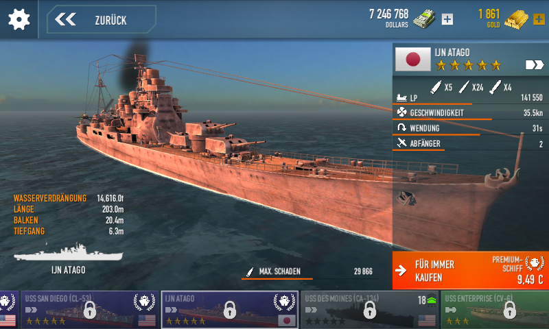 world of warships what is atago B