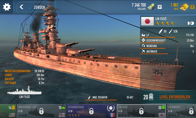 World of warships fuso какие модернизации ставить