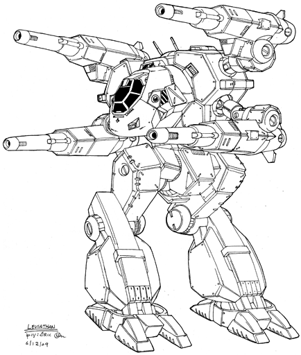 Leviathan (Custom 'Mech) | BattleTech Fanon Wiki | FANDOM powered by Wikia