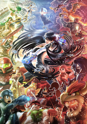 Poster Bayonetta SSB4