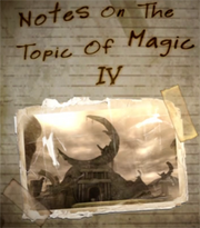Notes On The Topic Of Magic IV