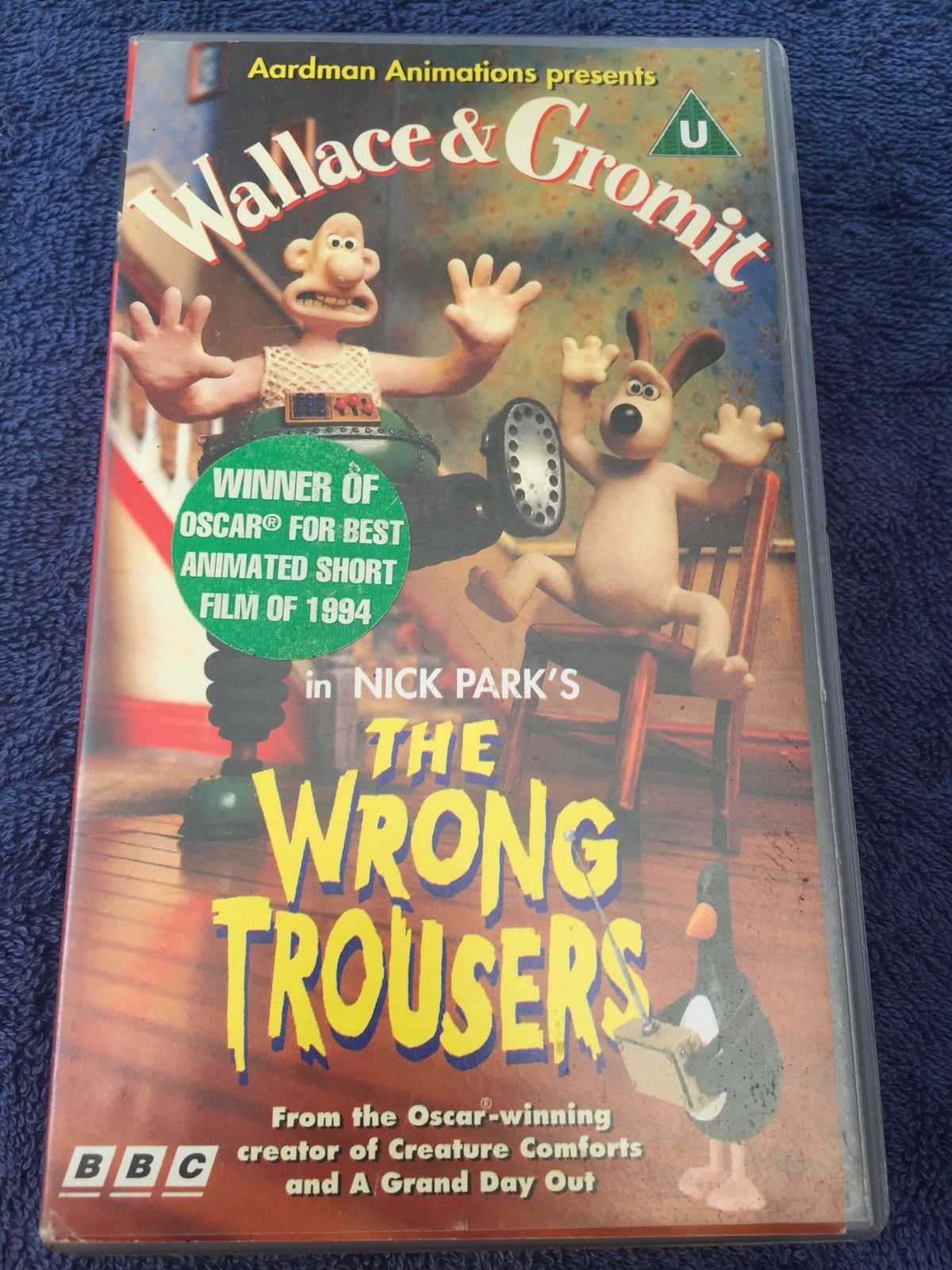 Wallace And Gromit The Wrong Trousers Bbc Video Uk Wiki Fandom