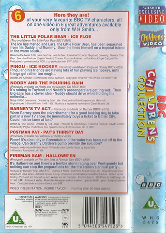 Image - BBC Children's Collection (UK VHS 1994) Back cover ...