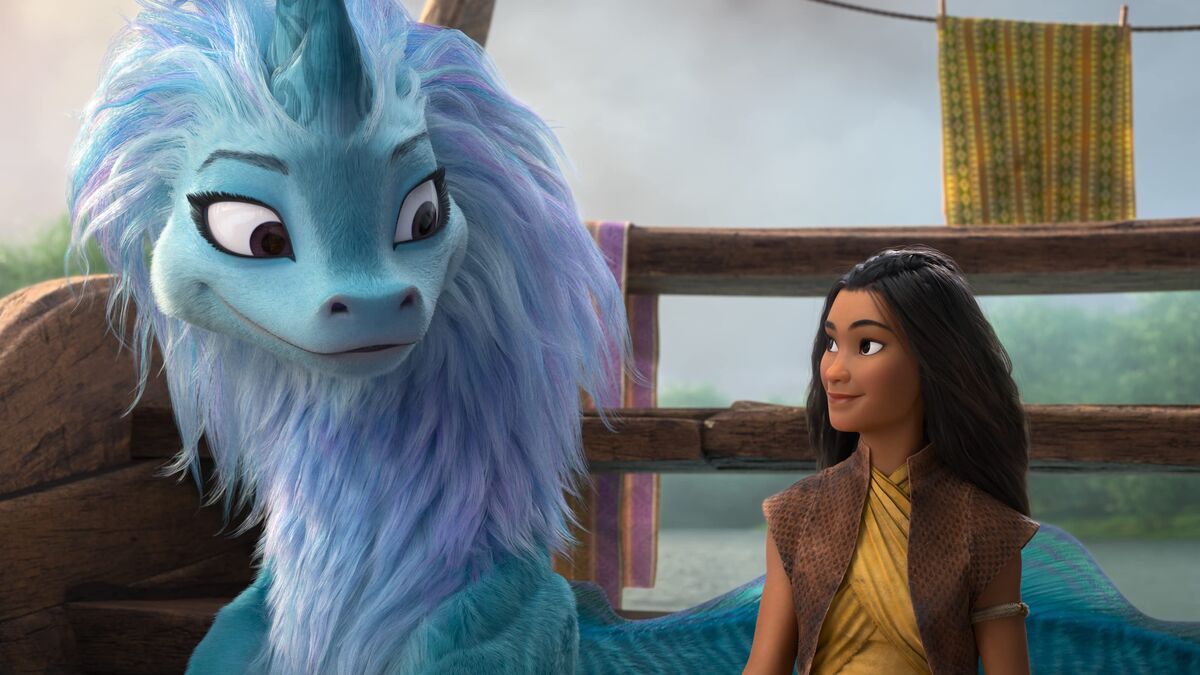 Raya in Disney's Raya and the Last Dragon
