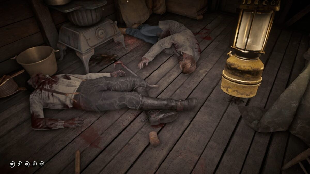 Dodds Bluff shack Red Dead Redemption 2 two dead men