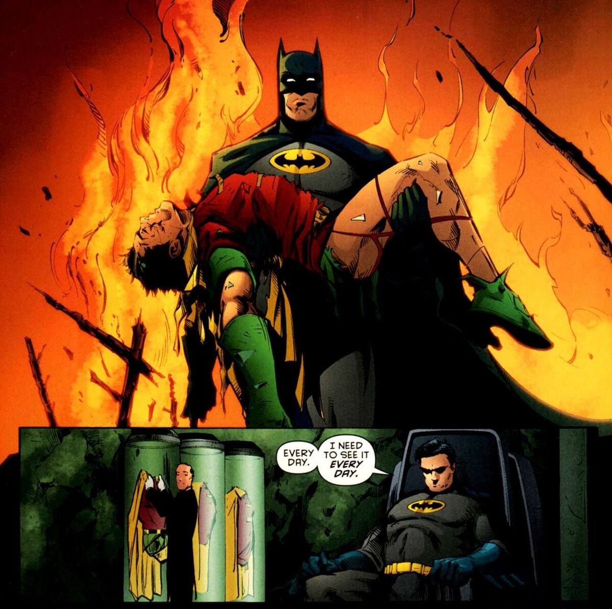 Dead Robin Jason Todd Batman A Death in the Family Last Rites