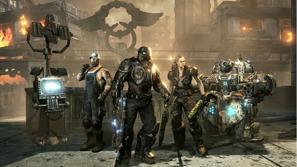 Gears of war 3 Trailer out, get ready for 4 player co-op!