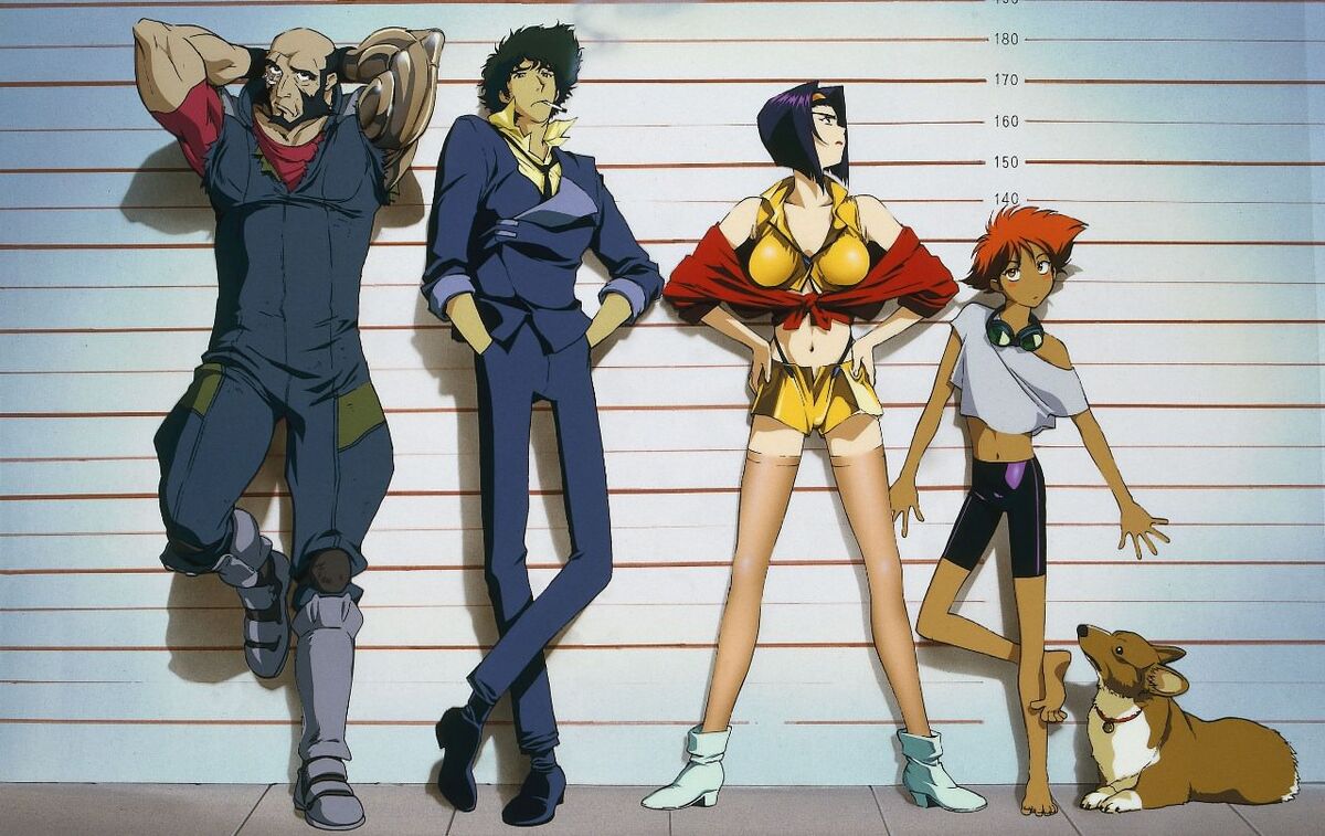 Cowboy Be-bop police line-up of characters