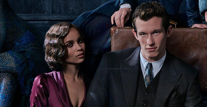 Leta Lestrange sitting with Theseus Scamander.