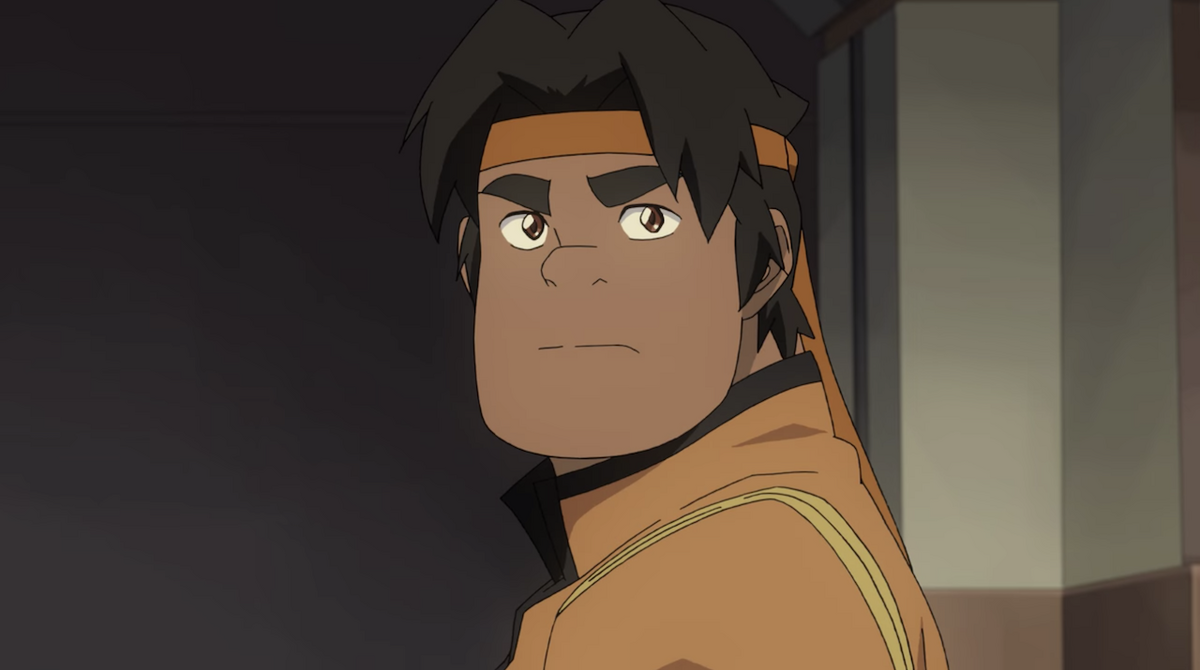 Hunk is determined and brave